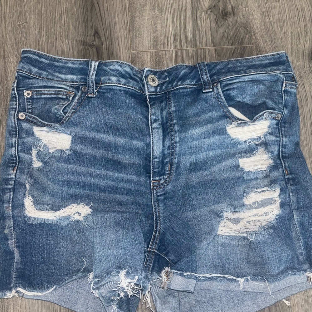 American Eagle Distressed Denim Shorts